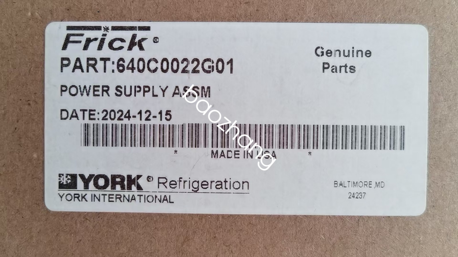 1PCS YORK Power Module 640C0022G01 new By DHL or FedEX