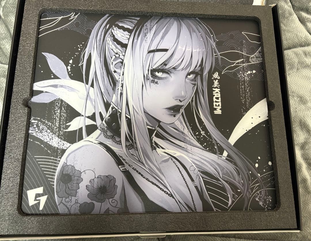 GLSSWRKS Kazemi Mousepad Premium Glass mouse pad Limited Edition JAPAN Rare