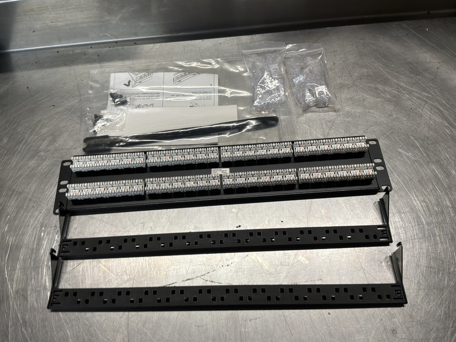 Belden DC6PPF2U48BK Data Connect Patch Panel New
