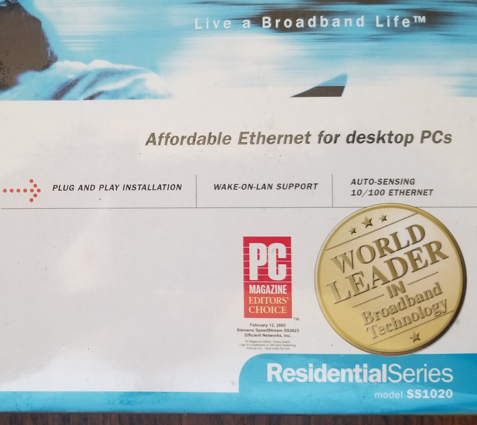Ethernet Card – Siemens PCI 10/100 32 Bit Bus Mastering Ethernet Card