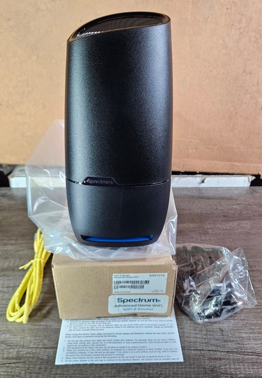 Spectrum Advanced WiFi 6 Router SAX1V1S BB1