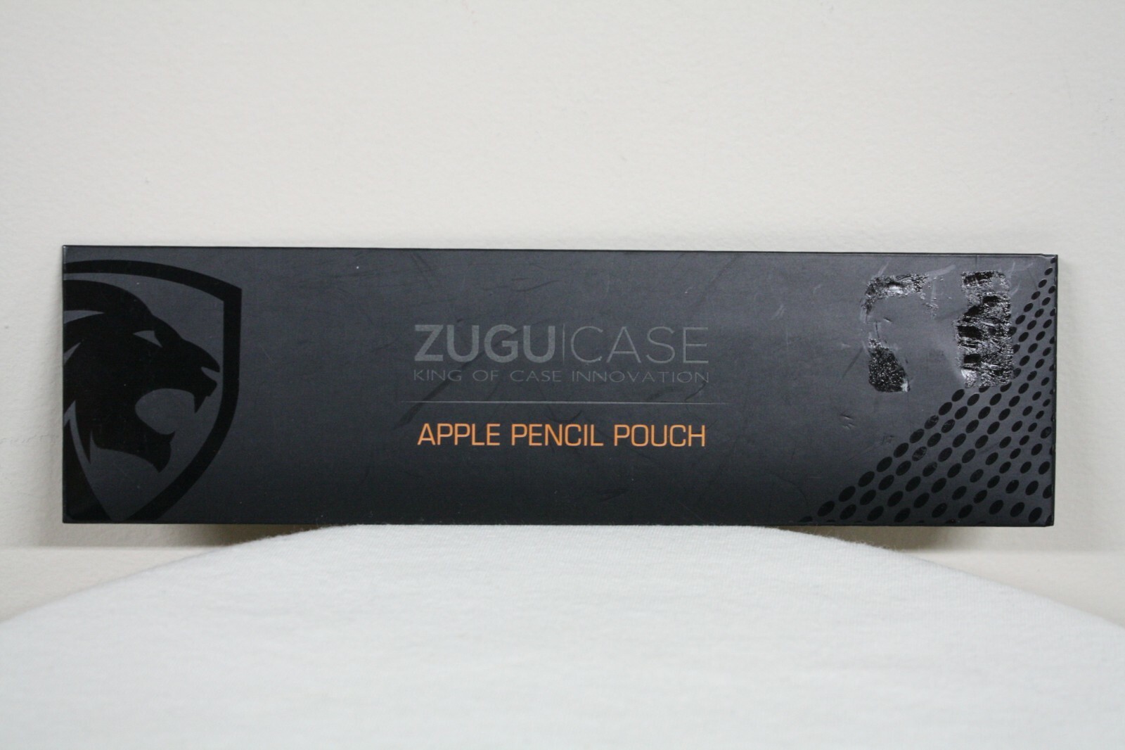 ZUGU CASE Apple Pencil Pouch Holder Sticker Peel N Stick Stylus Pocket Black