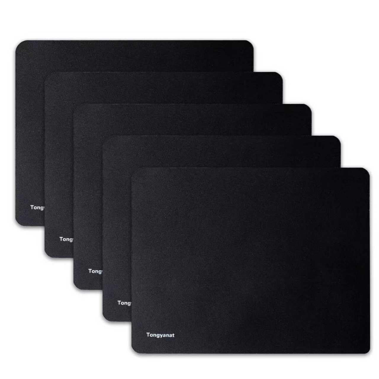 5 Pack Mouse Pad, Ultra-Smooth Gaming Mousepad, Non-Slip 9x7 inches, 5Pack