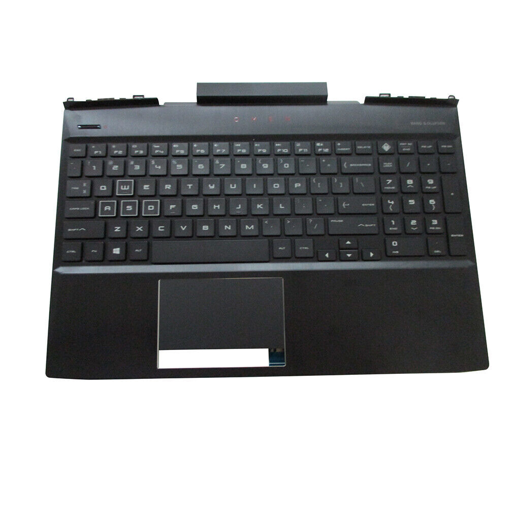 New For HP Omen 15-DC 15T-DC TPN-Q211 Palmrest US RGB-BL Keyboard L30195-001