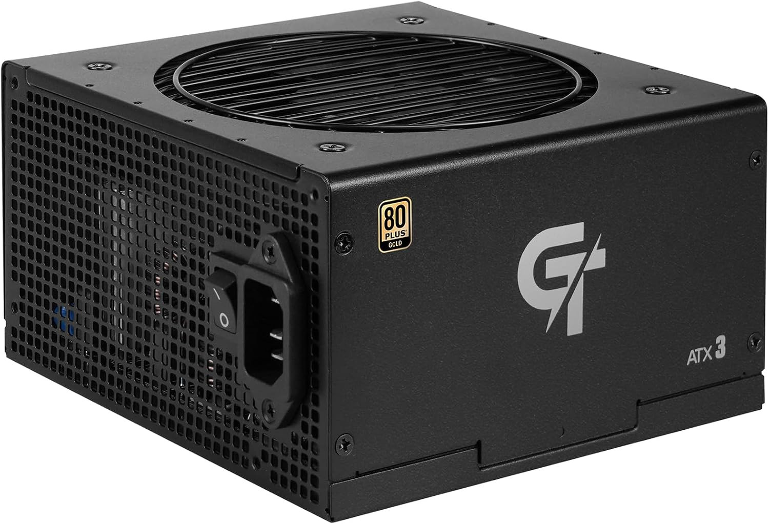 Black 650W Power Supply - Fully Modular 80 plus Gold Certified ATX 3.1 & PCIE 5