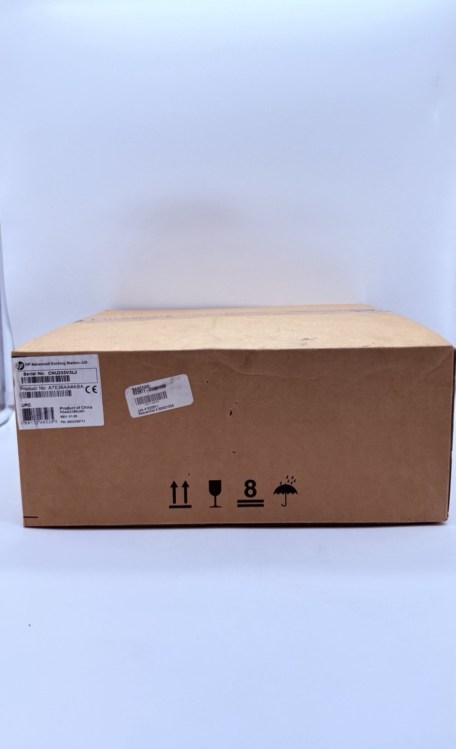 HP 2012 120W Advanced Docking Station Professional Durable - Black - Open Box