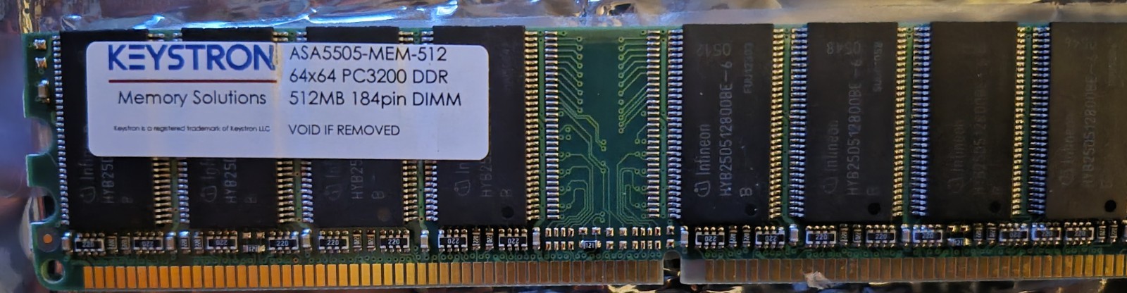 ASA5505-MEM-512 512MB Memory Module Approved For Cisco ASA5505