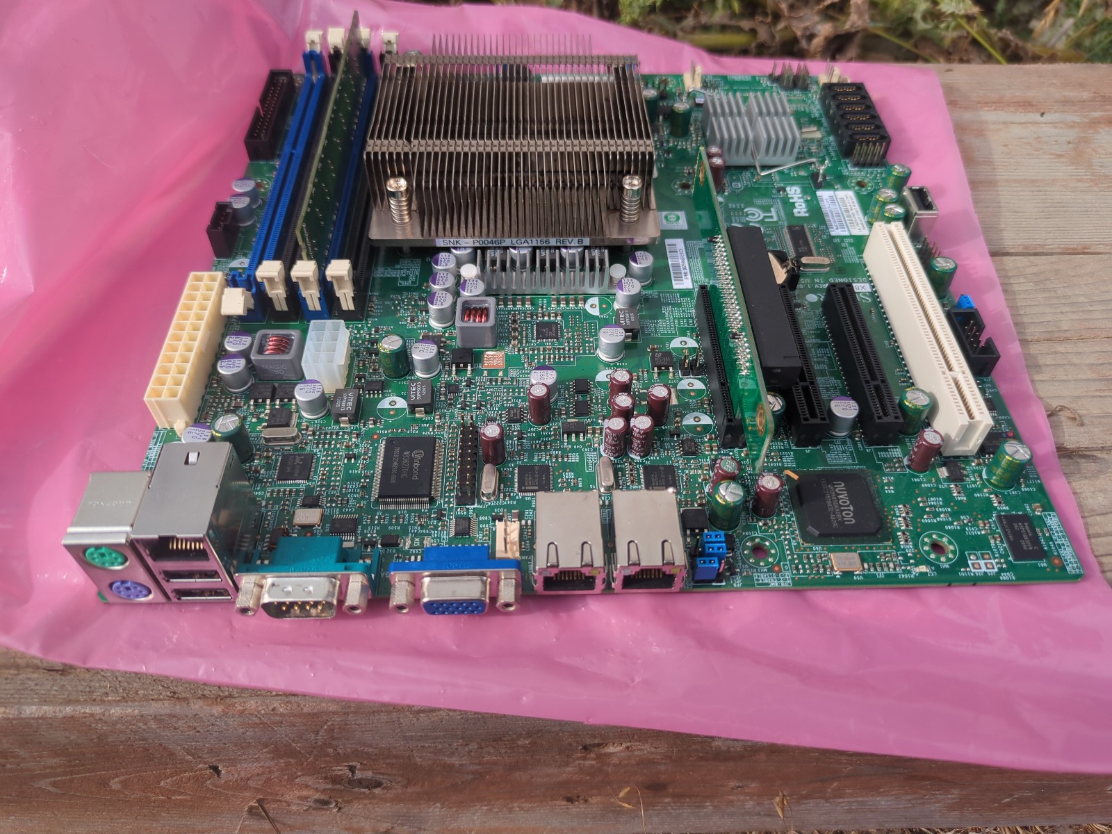 Supermicro X8SIL-F LGA1156 Motherboard with 2.4GHz Xeon X3430 and 1GB ECC DDR3