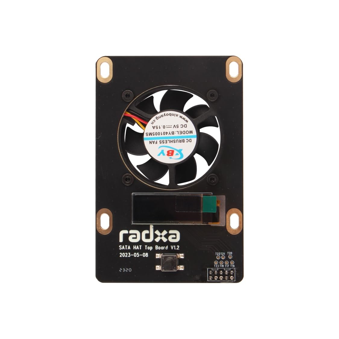 Penta SATA HAT Top Board Designed For Penta SATA HAT Hard Drive Board