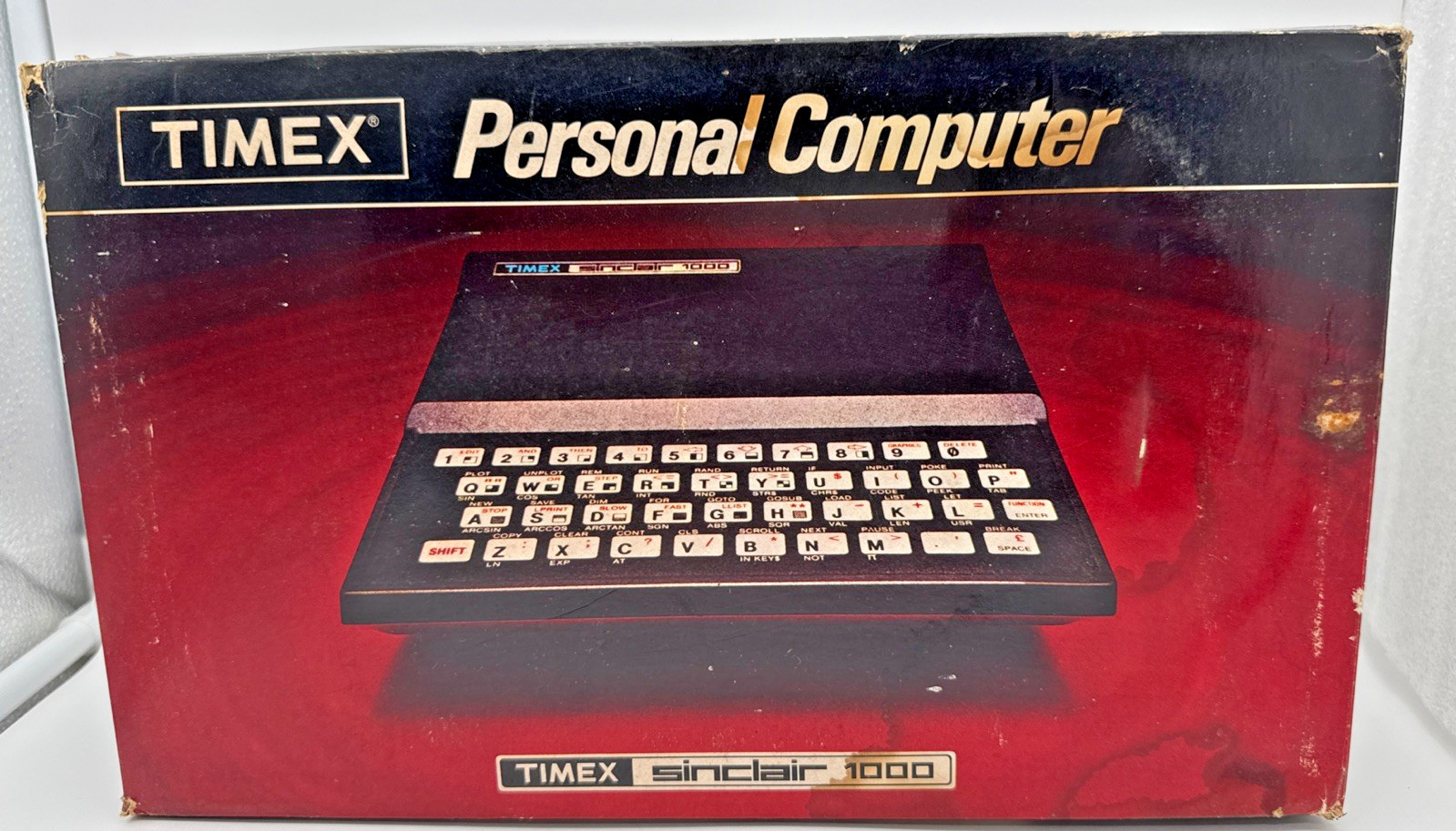 Timex Sinclair 1000 Personal Computer W/Box & Accessories-UNTESTED-READ-USED
