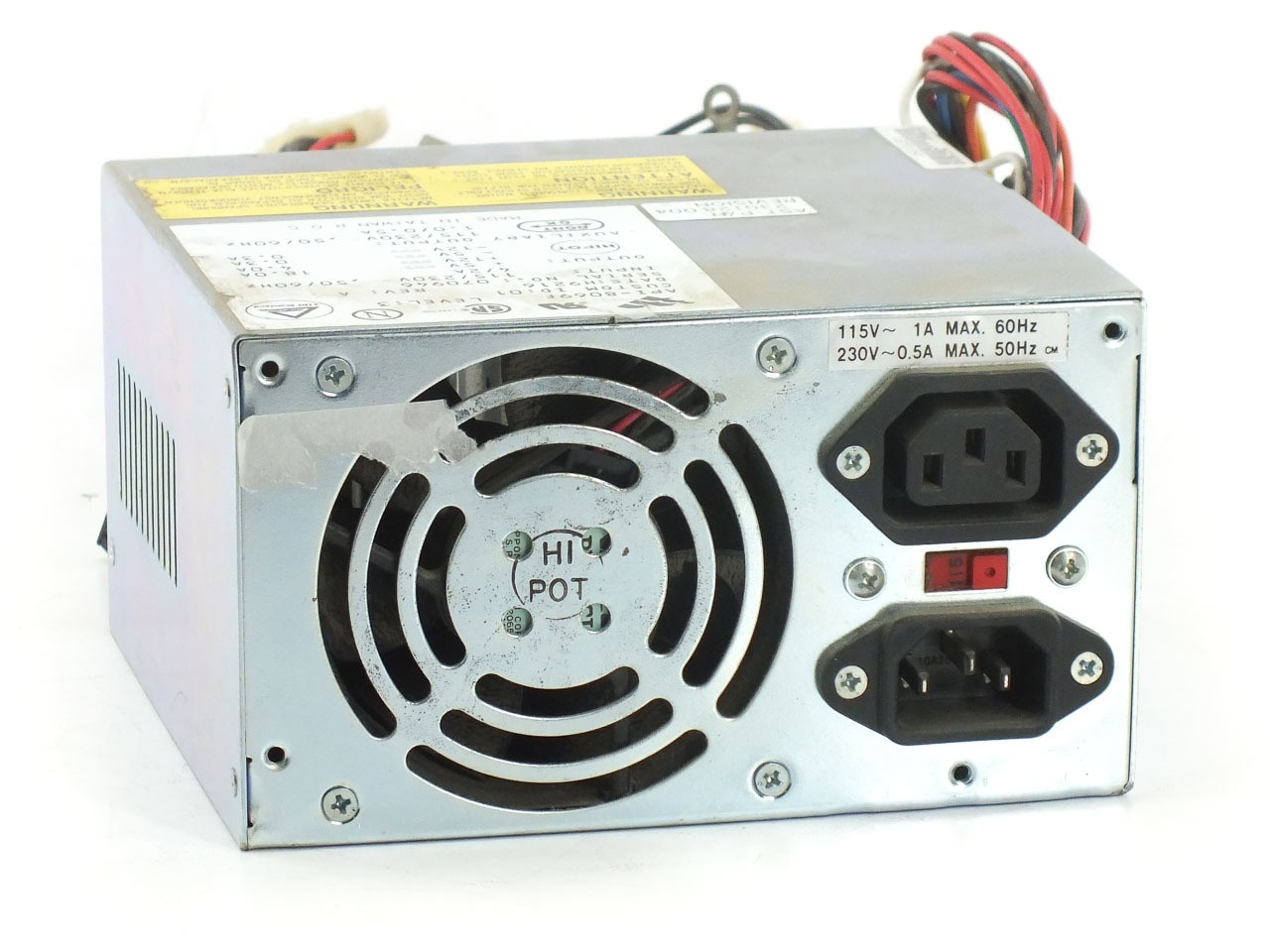 AST 230128-004 Bravo 4/33 Power Supply API-8069F Dual 115-230V 50/60Hz AT
