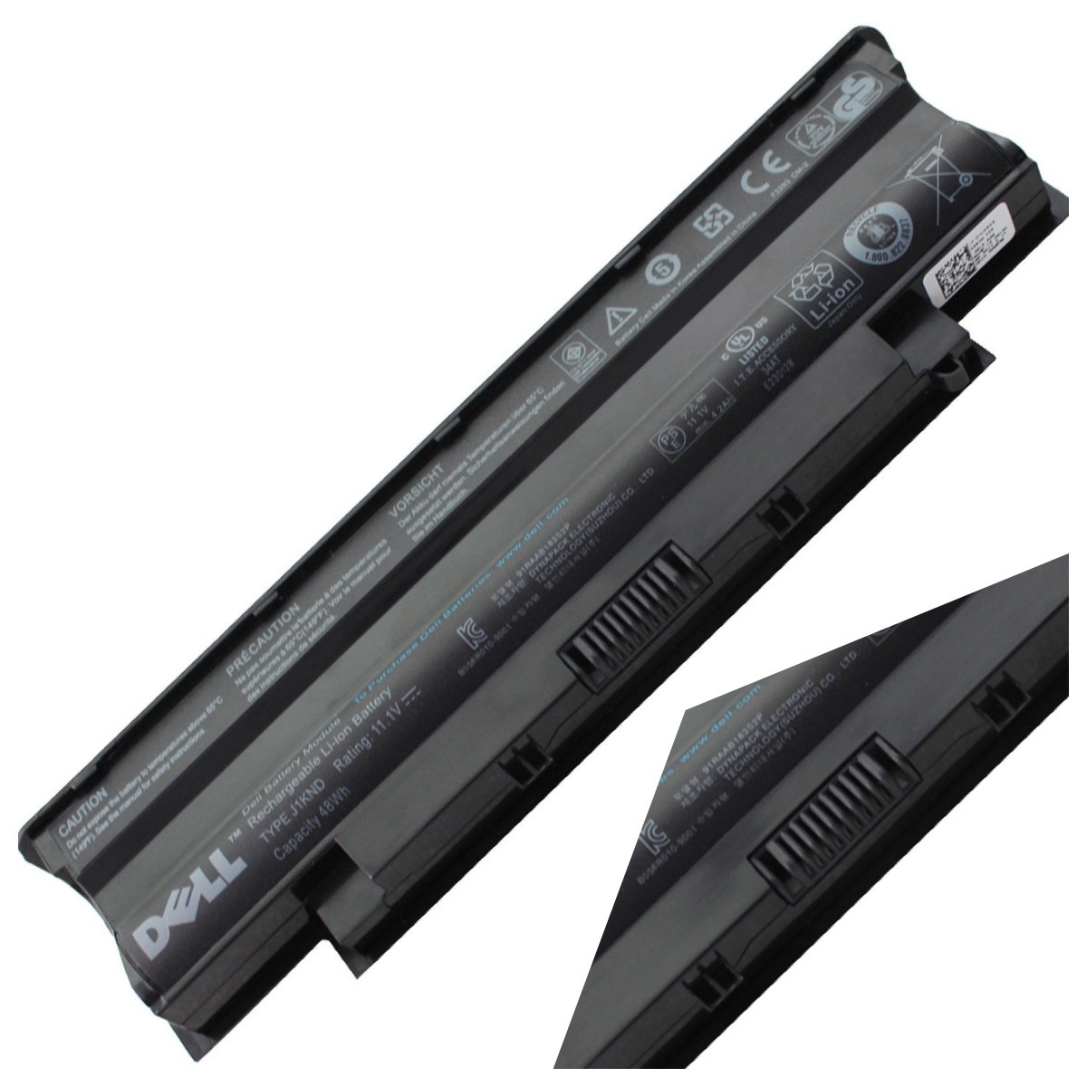Genuine J1KND Battery For Dell Inspiron 3520 3420 M5030 N5110 N5050 N7110 N4010