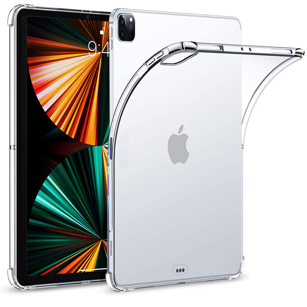 Shockproof Case For Apple iPad ALL Models Clear Bumper Gel TPU Cover Latest 2024