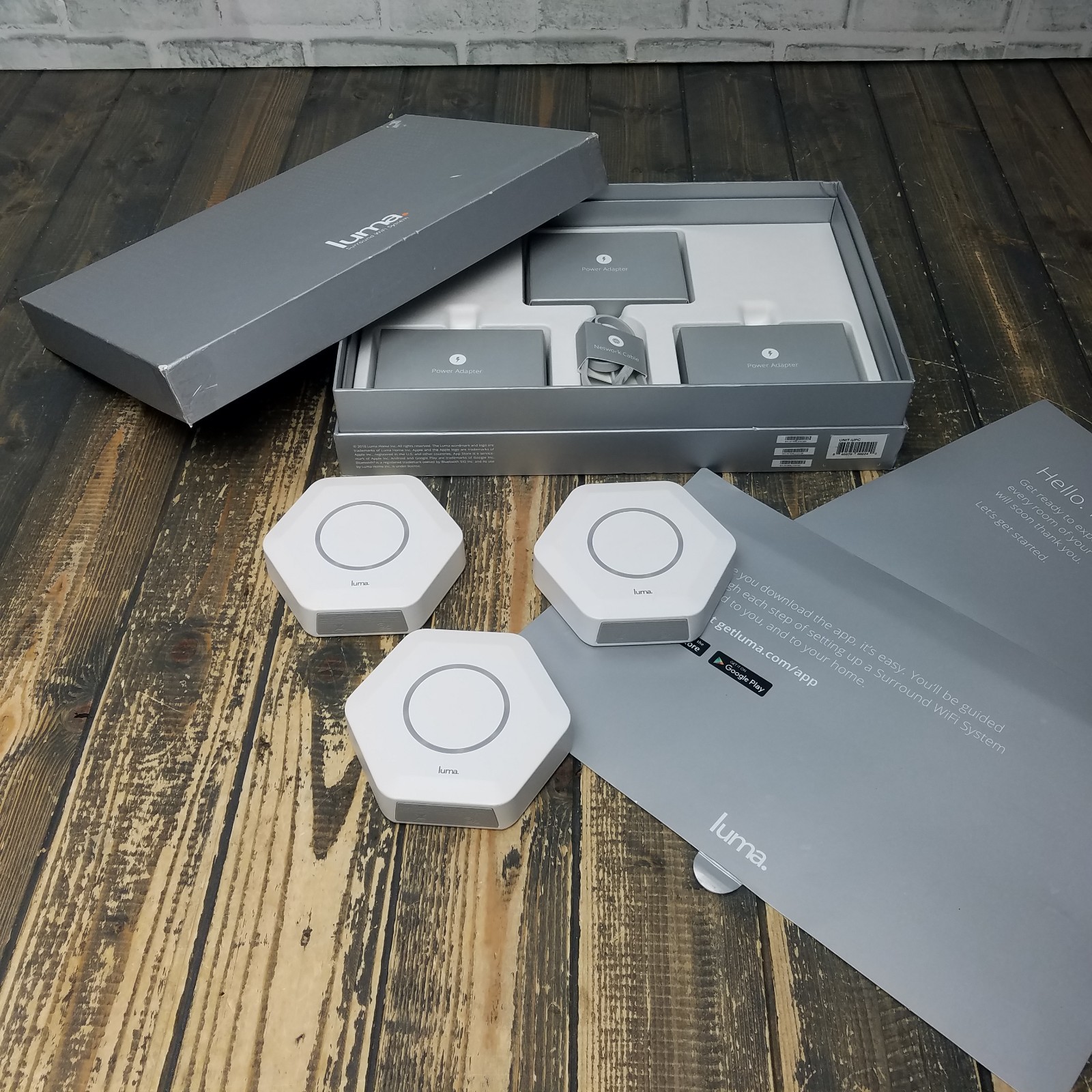 Luma Surround Wi-Fi system - Luma Wireless AC Dual-Band Wi-Fi Router (3-pack)