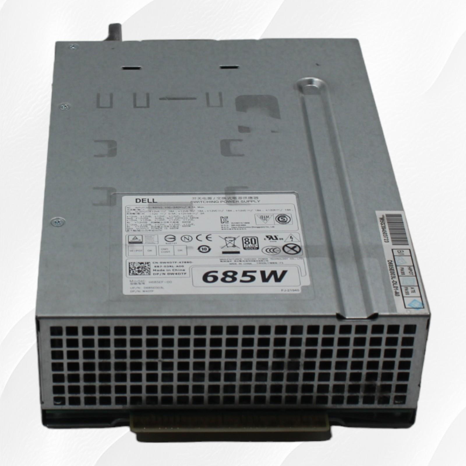 Dell Precision T7910 T5610 685W Switching Power Supply H685EF-00 0W4DTF