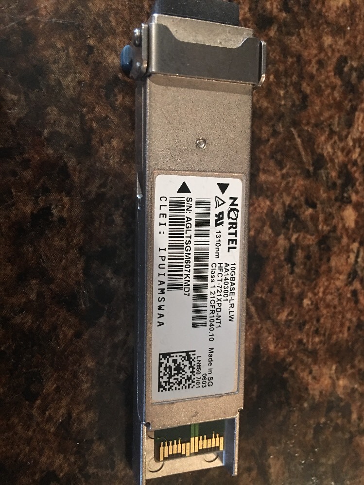 Nortel AA1403001 10GBase-LR, LW  Transceiver Module