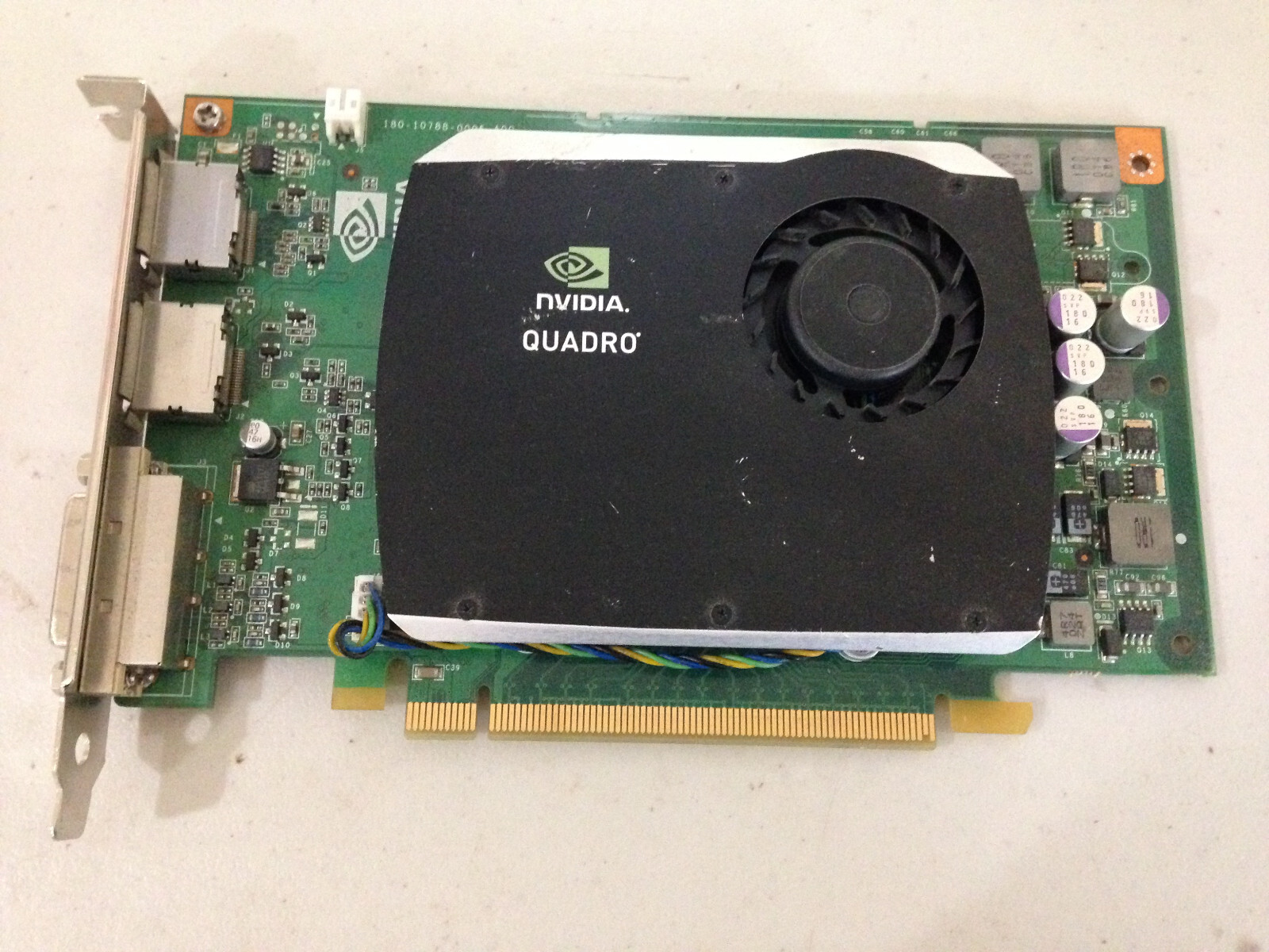 Nvidia Quadro FX 580 512MB GDDR3 PCIe Video Graphics Card 02 TESTED WORKS
