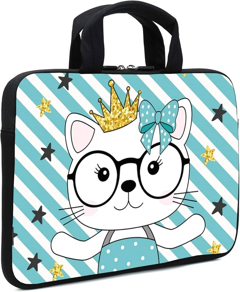 Laptop Sleeve Case " 12.1 Inch Cute Cat Laptop Sleeve/Notebook