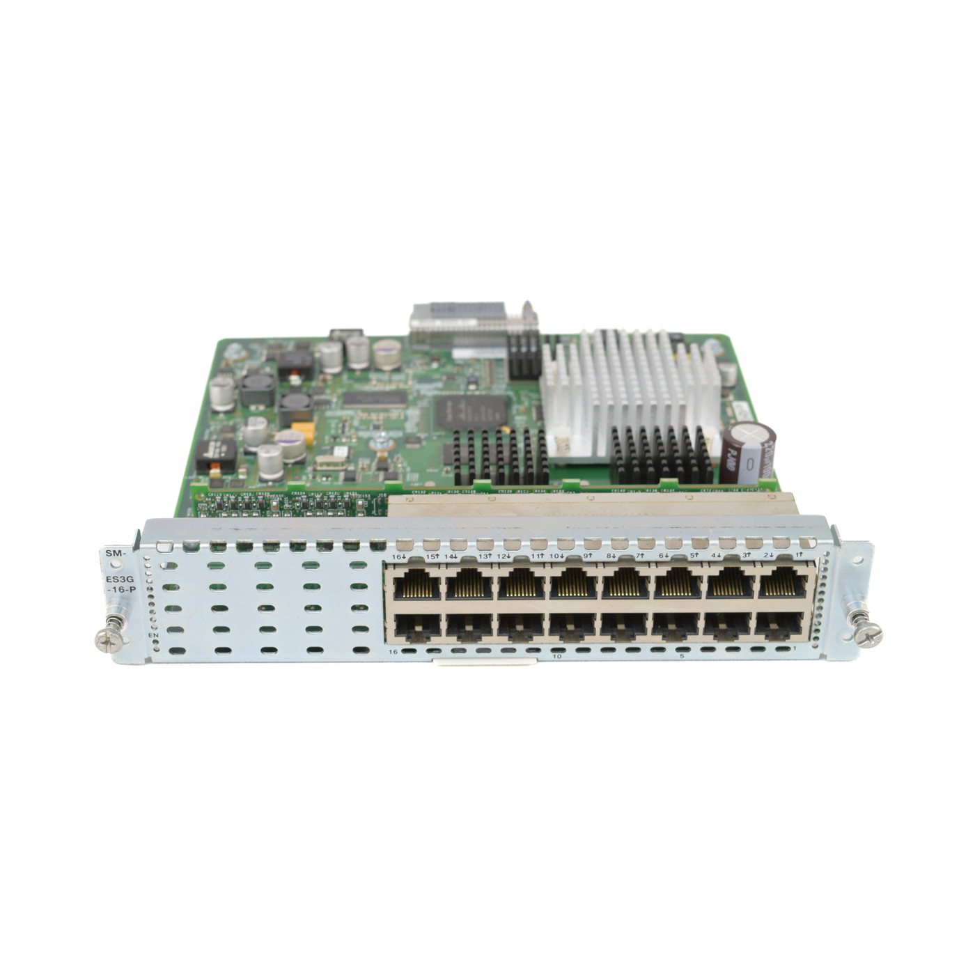 New Open Box Cisco SM-ES3G-16-P 16-Port GbE Layer 2/3 Module