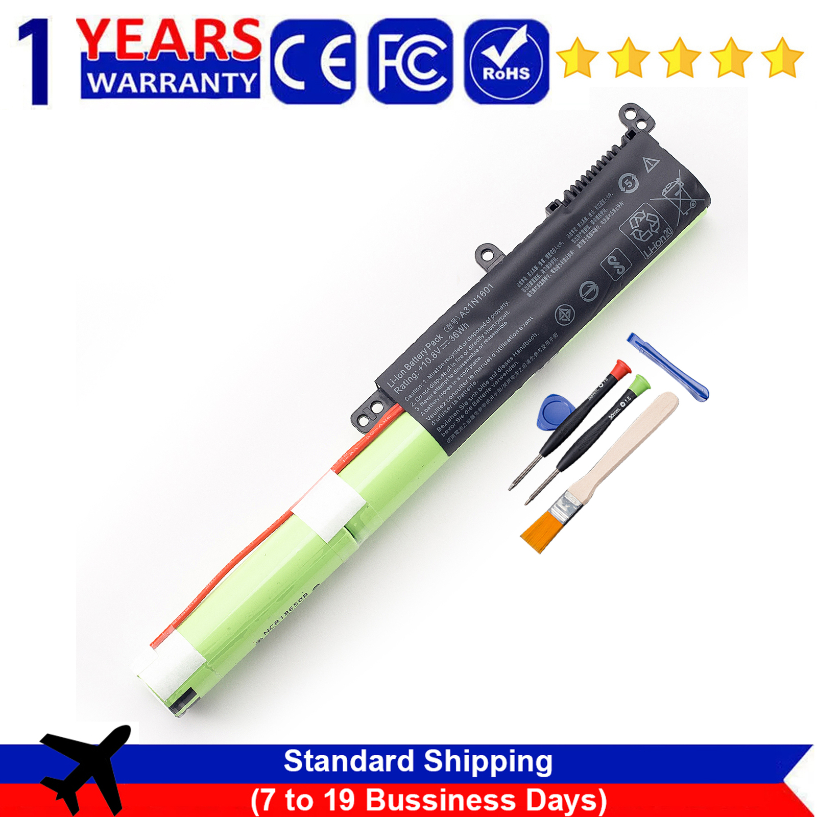 A31N1601 Battery For Asus VivoBook Max X441 X441SA X441SC X441UA X441UV X541SA