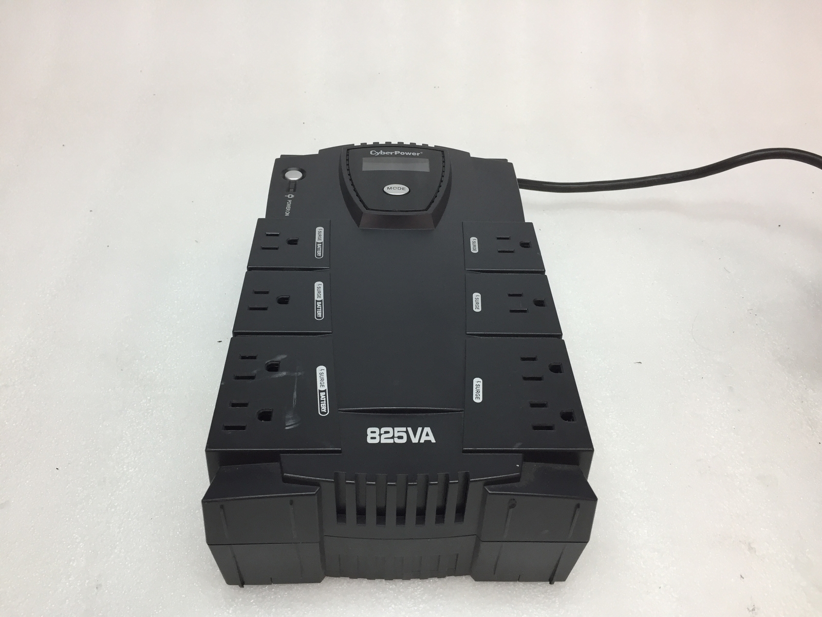 CyberPower CP825LCD Intelligent LCD UPS 825VA Desktop Battery Backup NO BATTERY