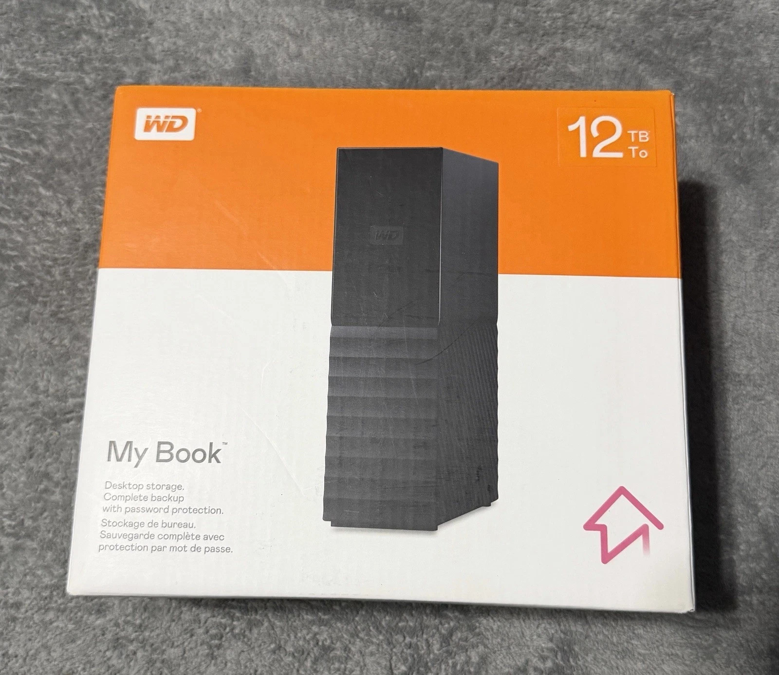 Western Digital My Book 12TB Desktop External Hard Drive