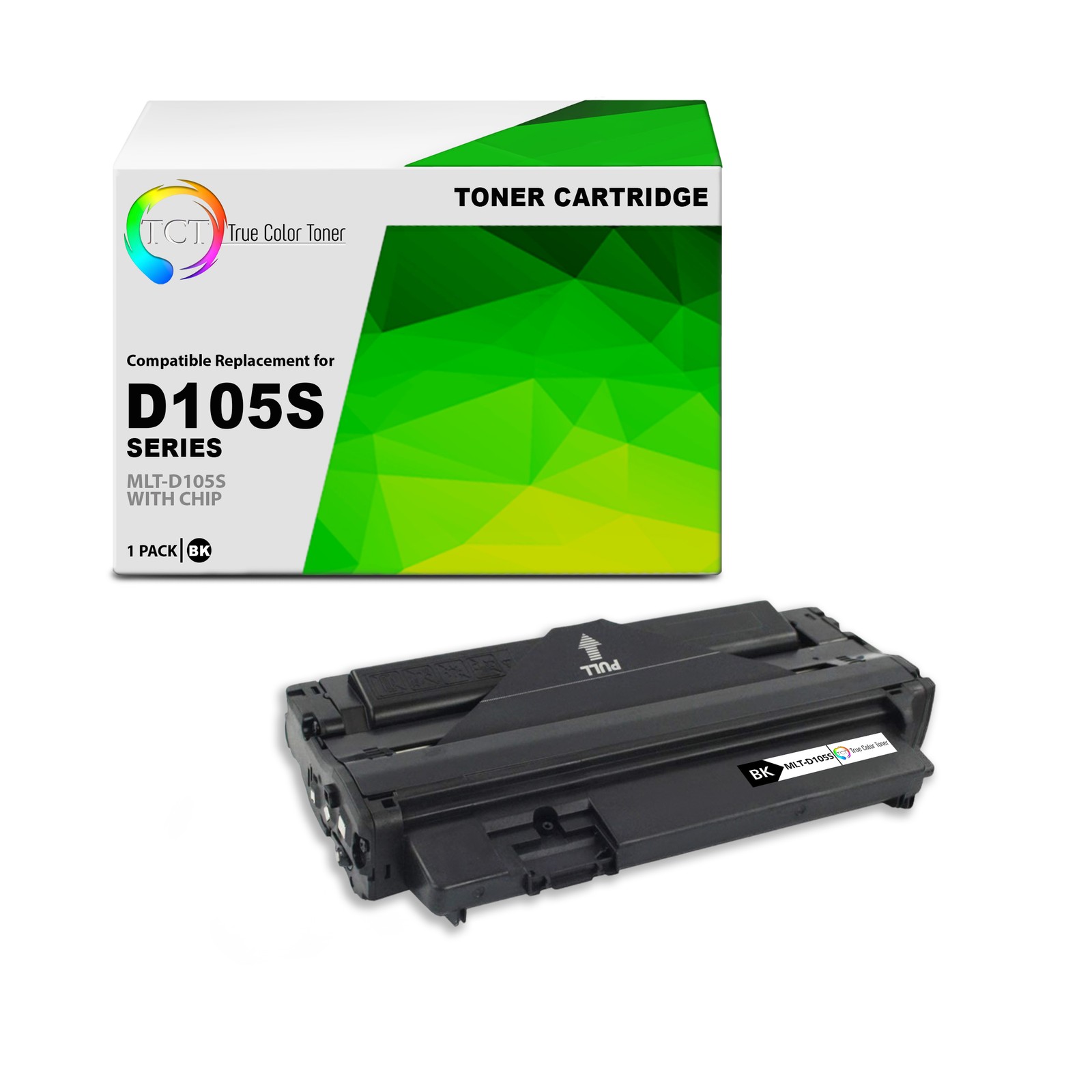 TCT Black MLT-D105S Toner Cartridge For Samsung ML 1910 1915 2525 SCX 4600 4623