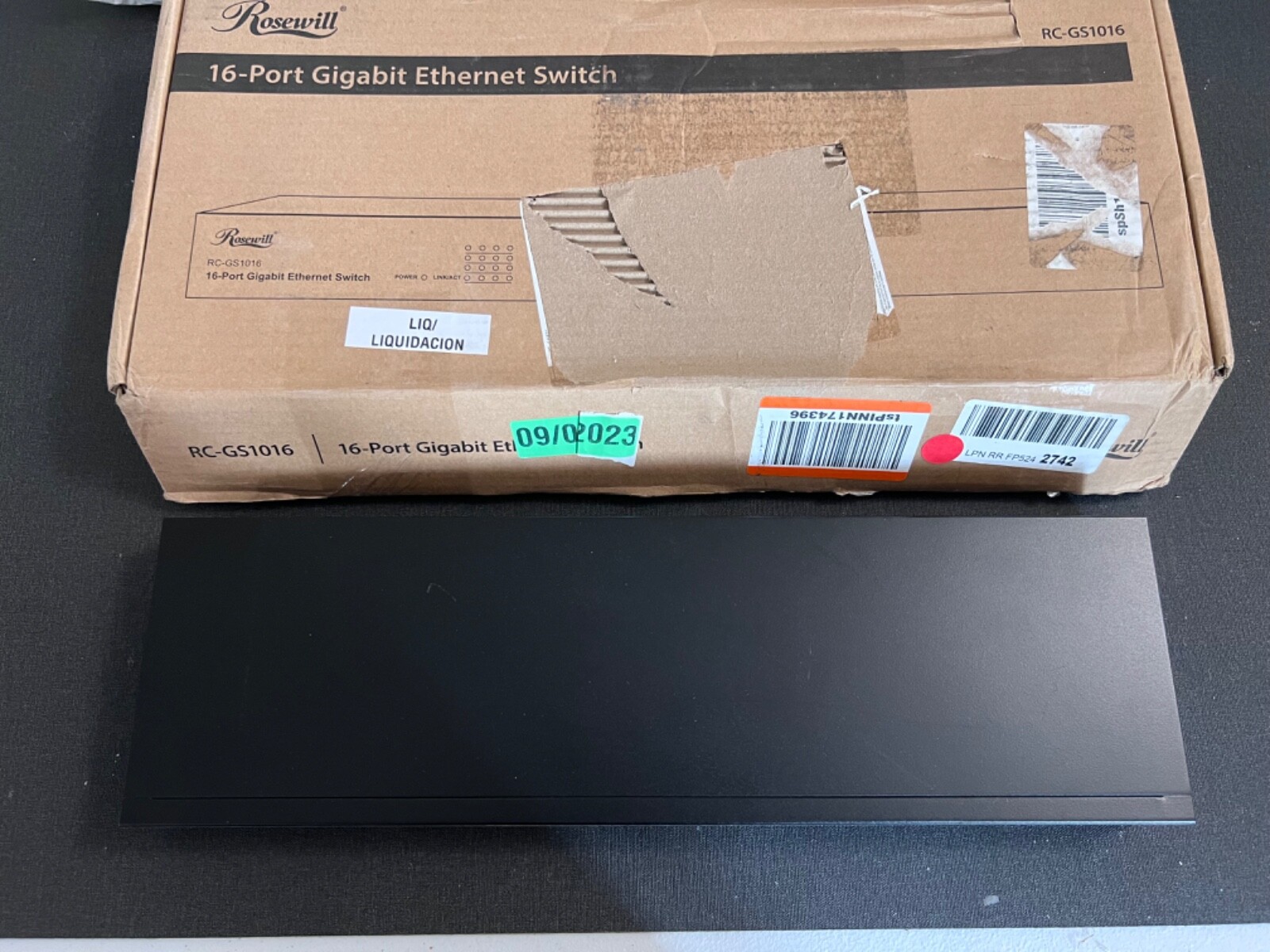 Untested Rosewill RC-GS1016 10/100/1000 Mbps 16-Port Unmanaged Gigabit