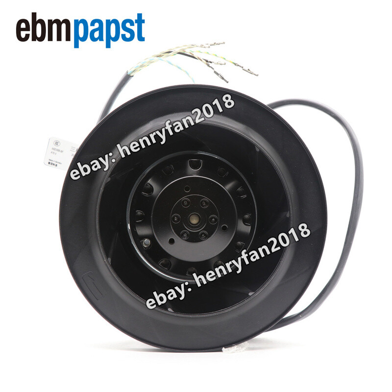Ebmpapst R2D190-AC08-10 Cooling Fan 415VAC 4352W 0.09A φ190MM Centrifugal Fan