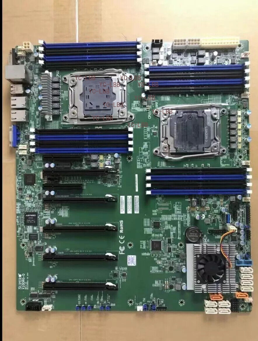 Supermicro X10DRG-Q DDR4 Server Motherboard Intel C612 Dual Xeon LGA2011 -V3 V4