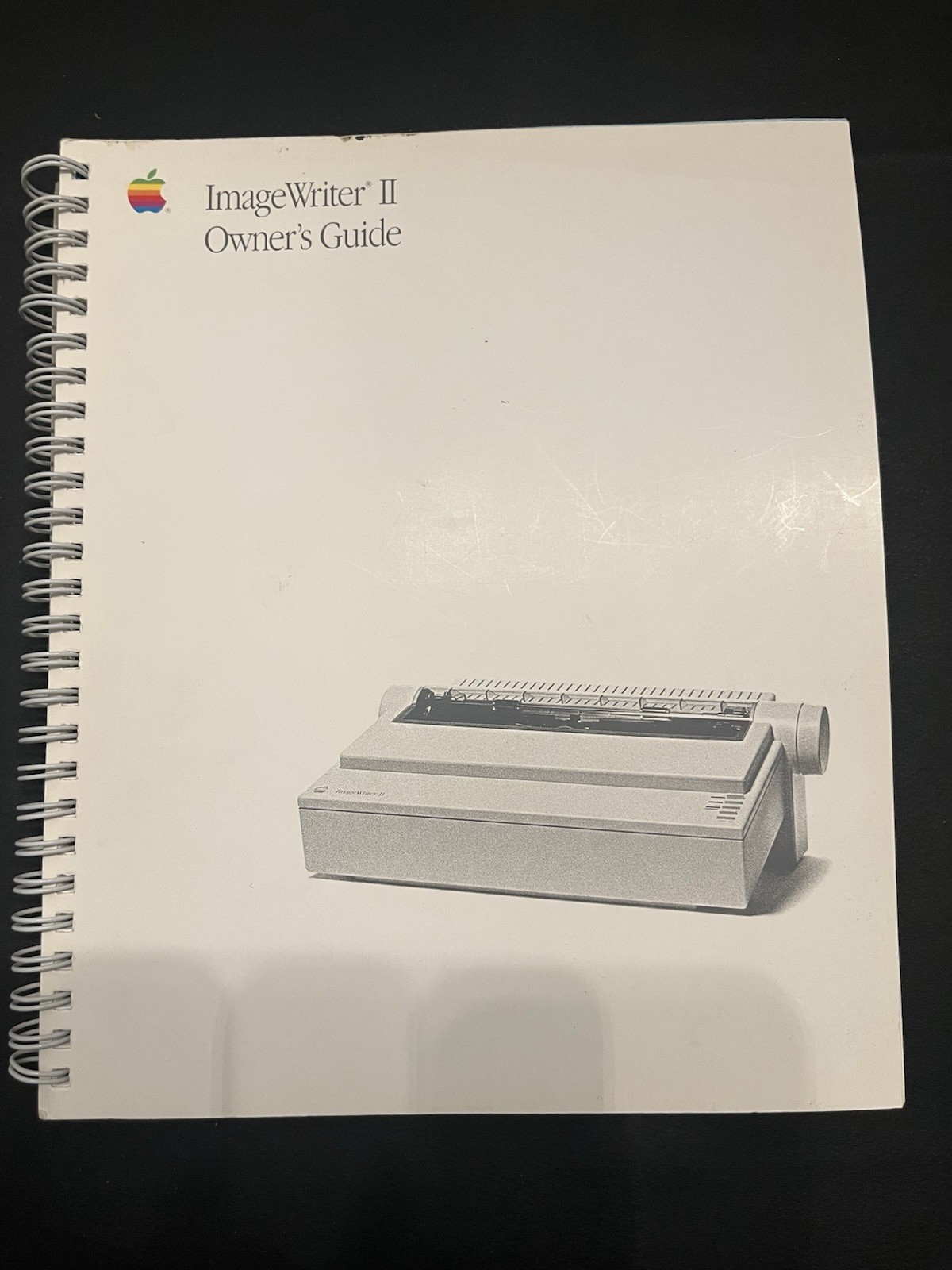 Apple ImageWriter II Owner’s Guide Manual – Original Vintage – Complete VG