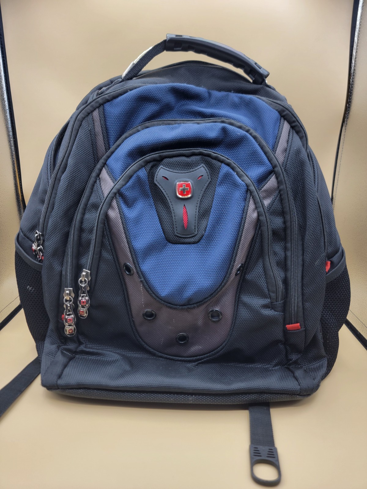 Wenger Swiss Gear Ibex 17-Inch Laptop Backpack Bag Black Gray Blue GA-7316-06F00