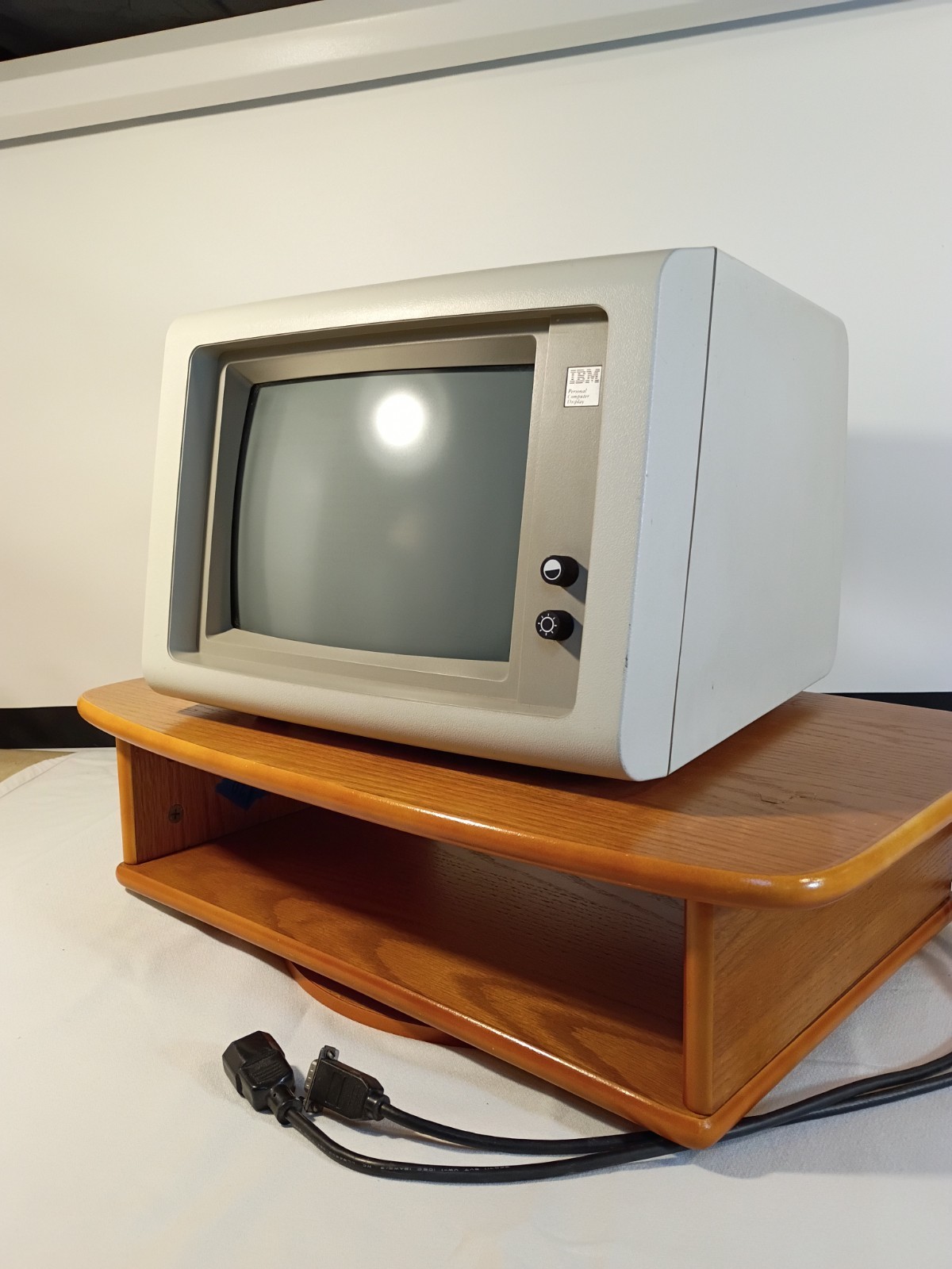 🔥Vintage IBM 5151 Monochrome computer Monitor Untested Estate Find 80's RARE 