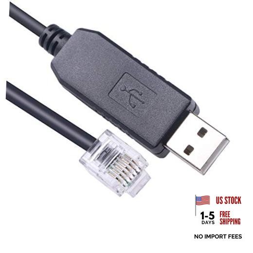 USB Serial Cable for Hirschmann Managed Switch, RS232 to RJ11, V.24 USB-RJ11