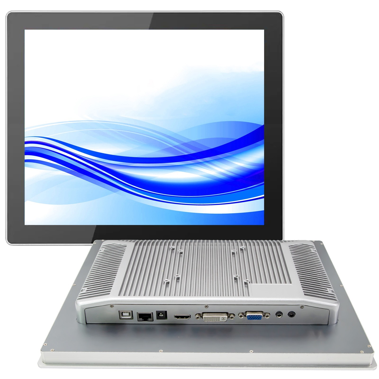 GreenTouch 19 Inch 10-Point Capacitive Touch Screen Monito-HDMI/VGA/DVI Port