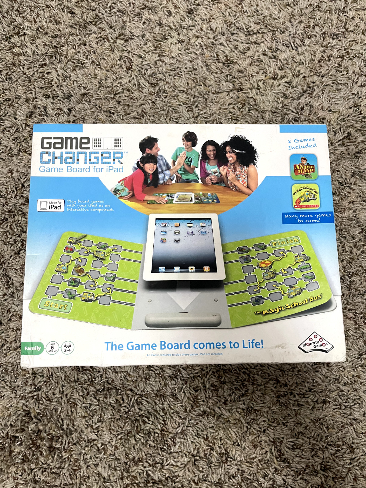 Game Changer Game Board for iPad  Includes 2 Games Brand New