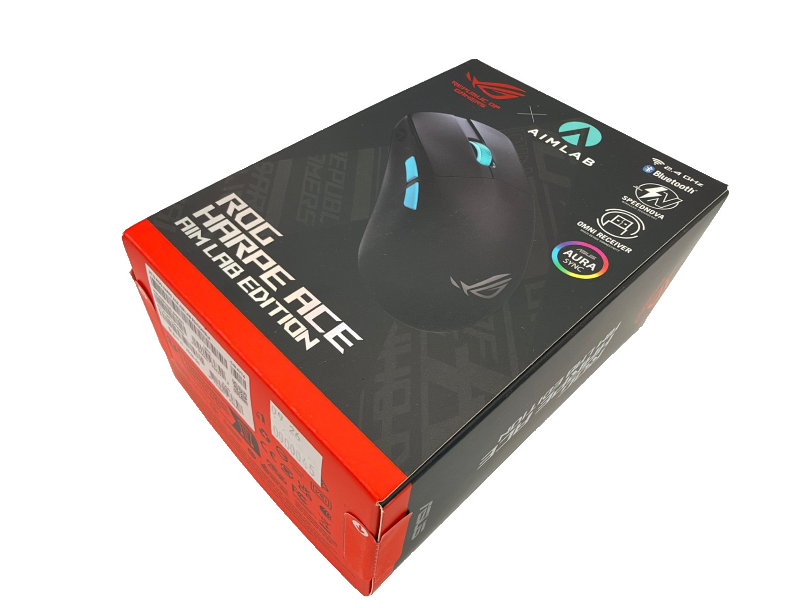 New Asus ROG Harpe Ace Aim Lab Edition Wireless Gaming Mouse 36K DPI 54G Black