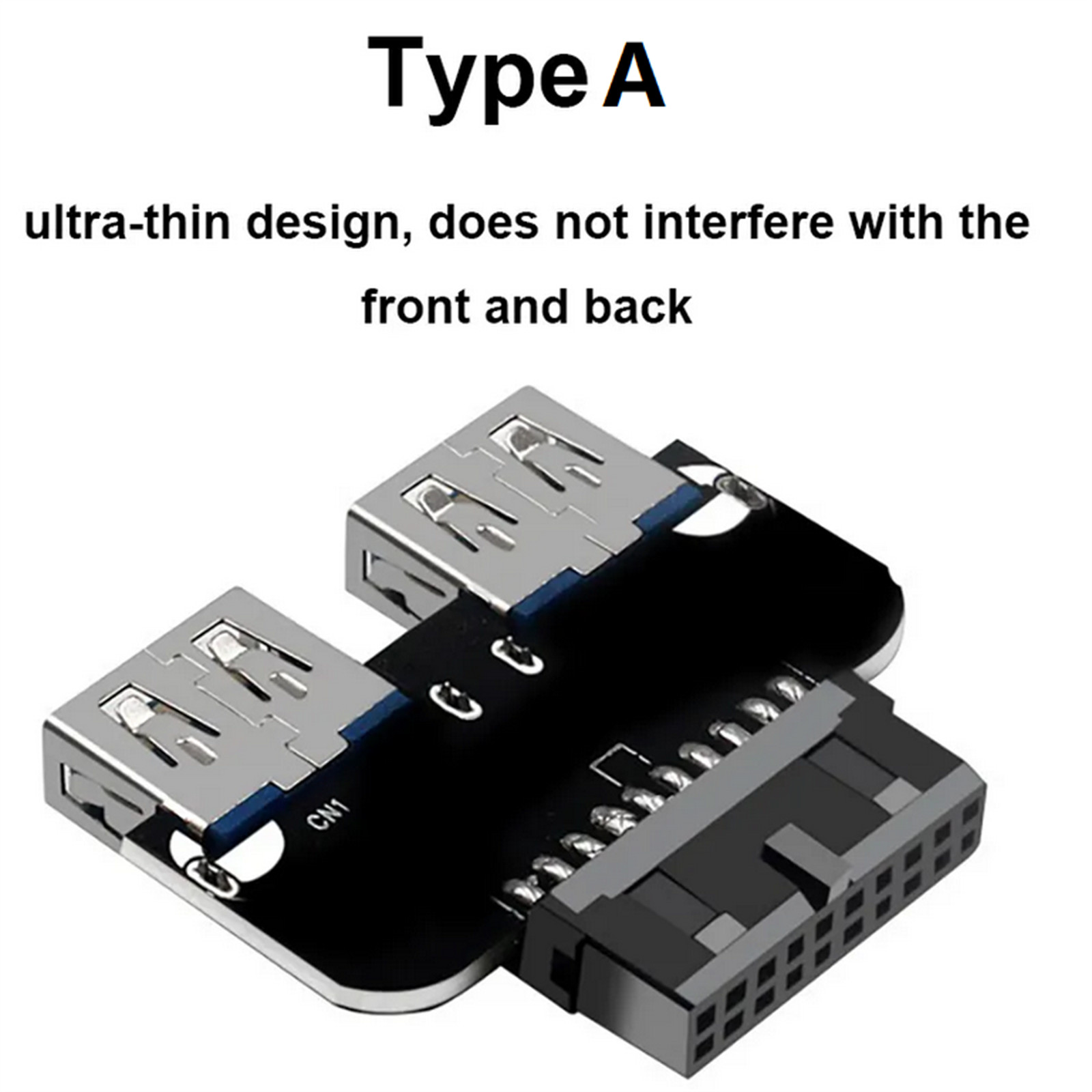 1 Pcs Adapter Connector Durable Replacement For Desktop Computer Accessories