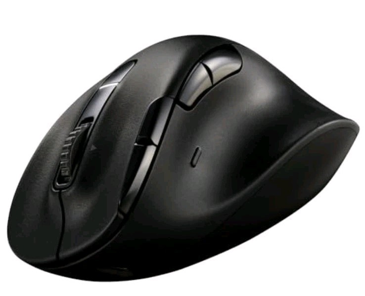 ELECOM EX-G PRO Ergonomic Mouse  Multi-Device Bluetooth or Wireless USB  Silent