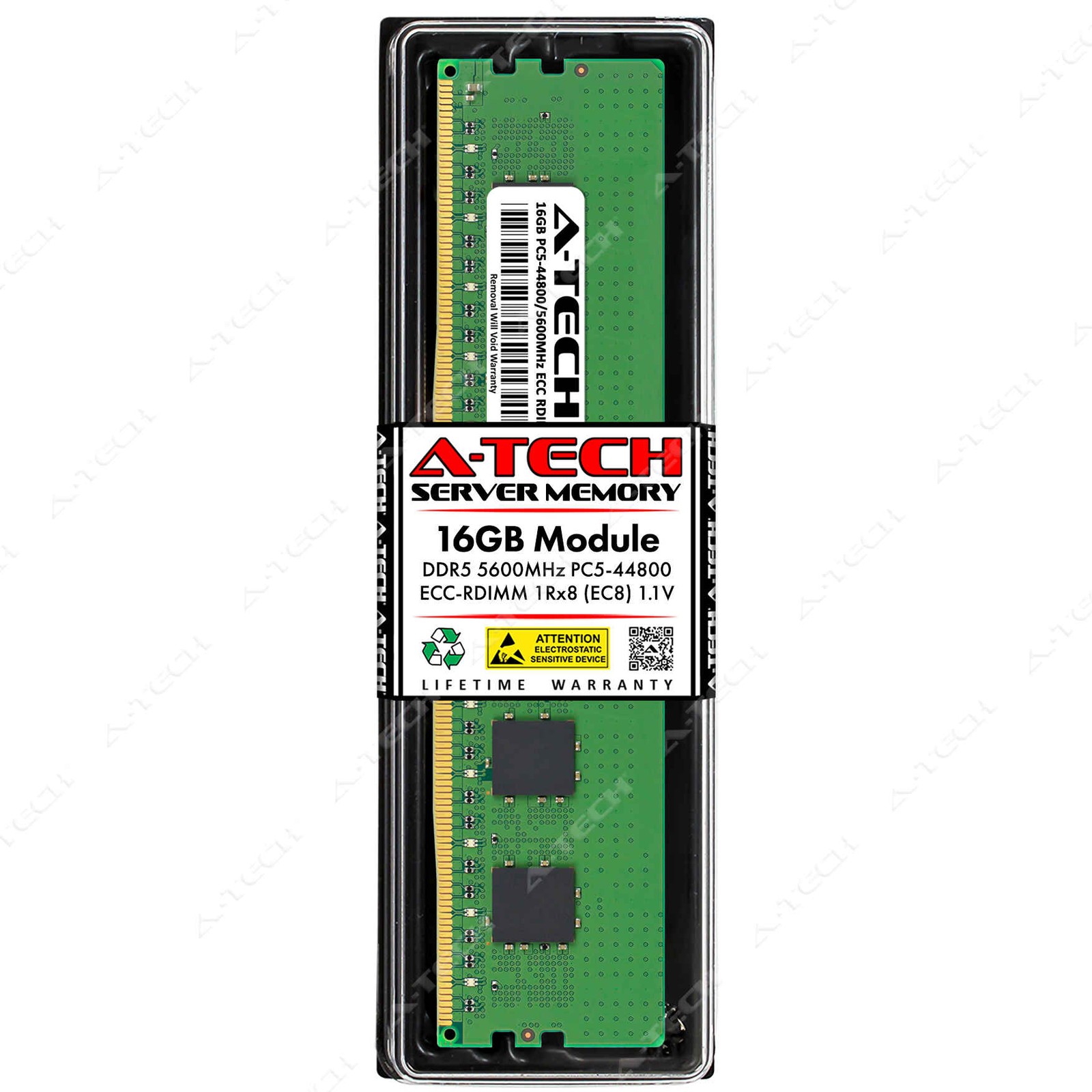 16GB DDR5 PC5-44800 ECC RDIMM (Replacement for Hynix HMCG78AGBRA190N) Memory RAM