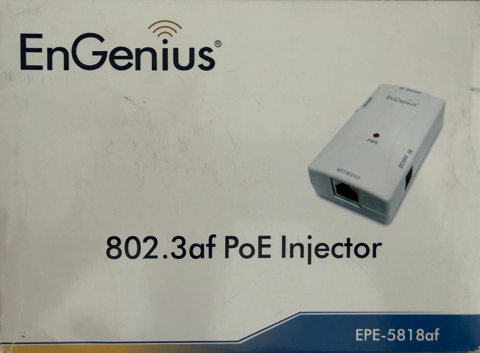 EnGenius EPE-5818AF 802.3af Power over Ethernet Injector