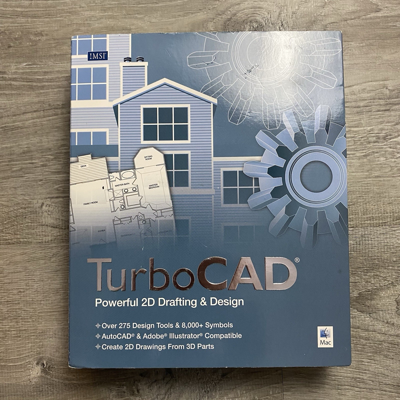 TurboCAD 2005 For Mac W/ Serial Code Powerful 2D Drafting & Design 🔥🔥🔥