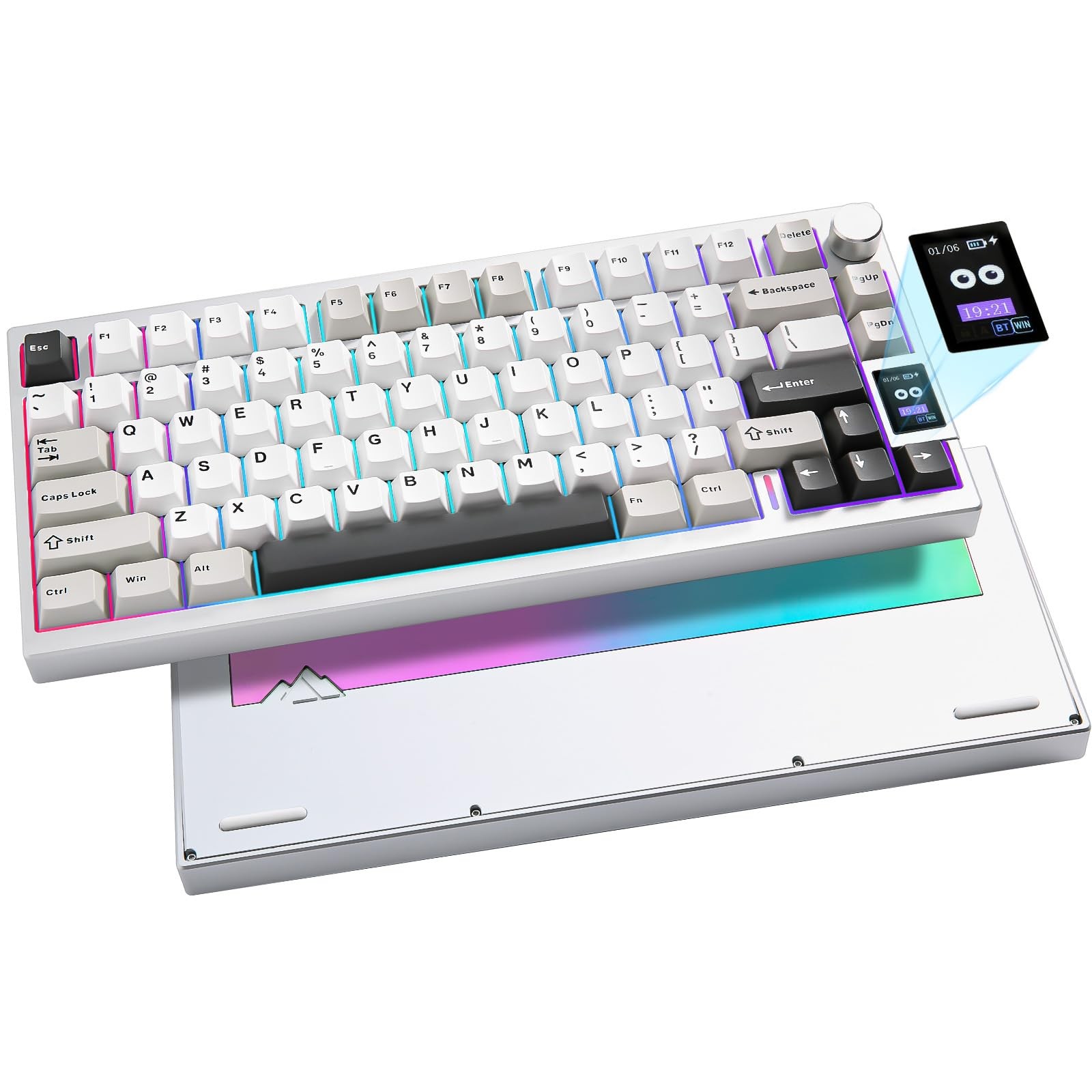 YUNZII AL80 75% Wireless Aluminum Mechanical Keyboard