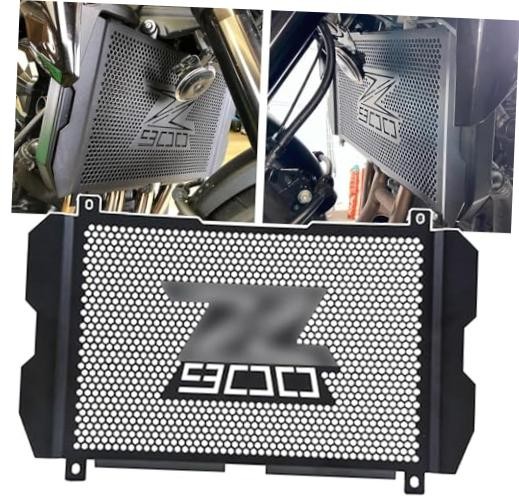 z900 2026 Motorcycle Radiator Grille Grill Radiator Grille Guard Cover-black