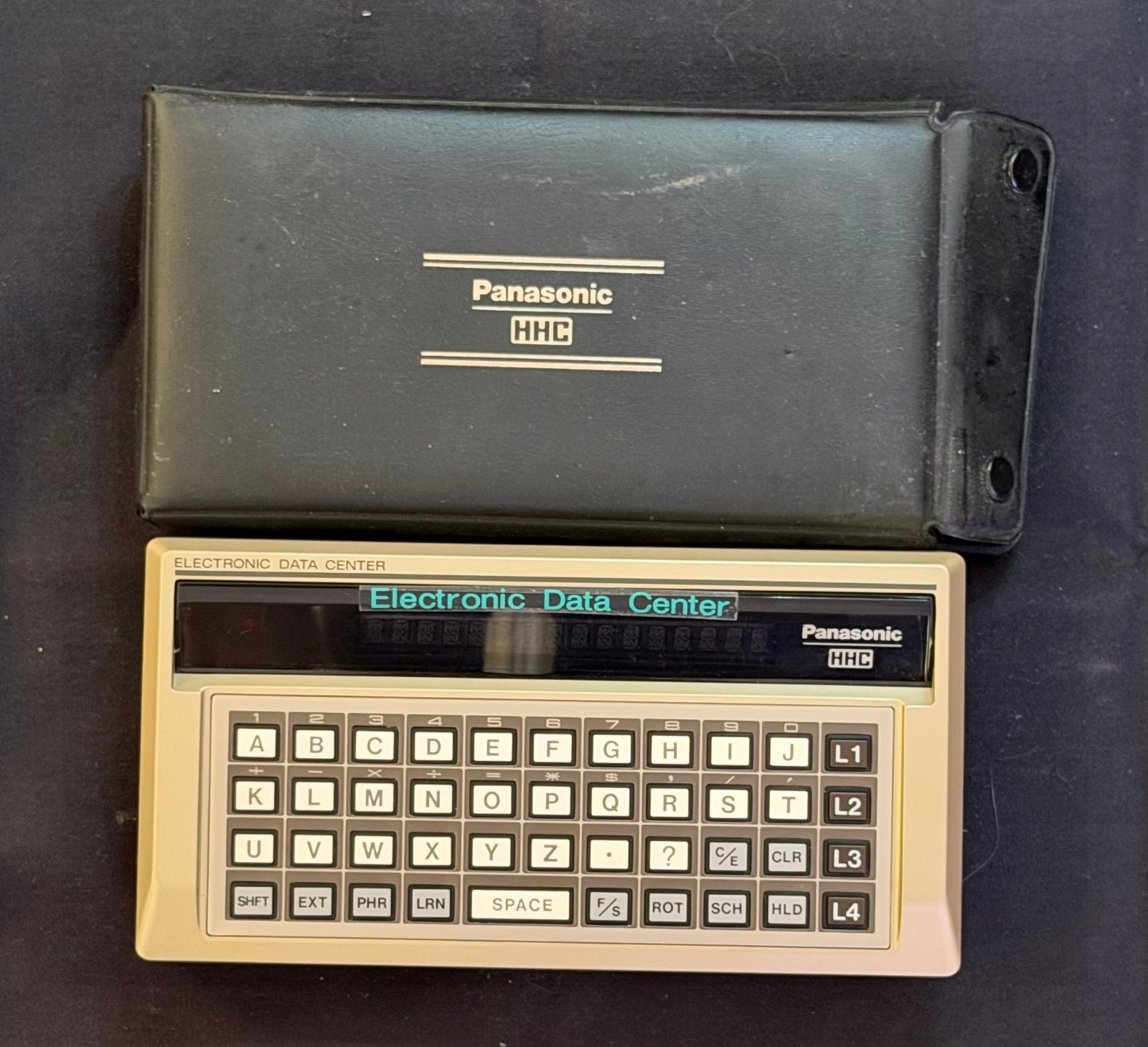 Panasonic HHC RL-T500 Electronic Data Center with Case Working