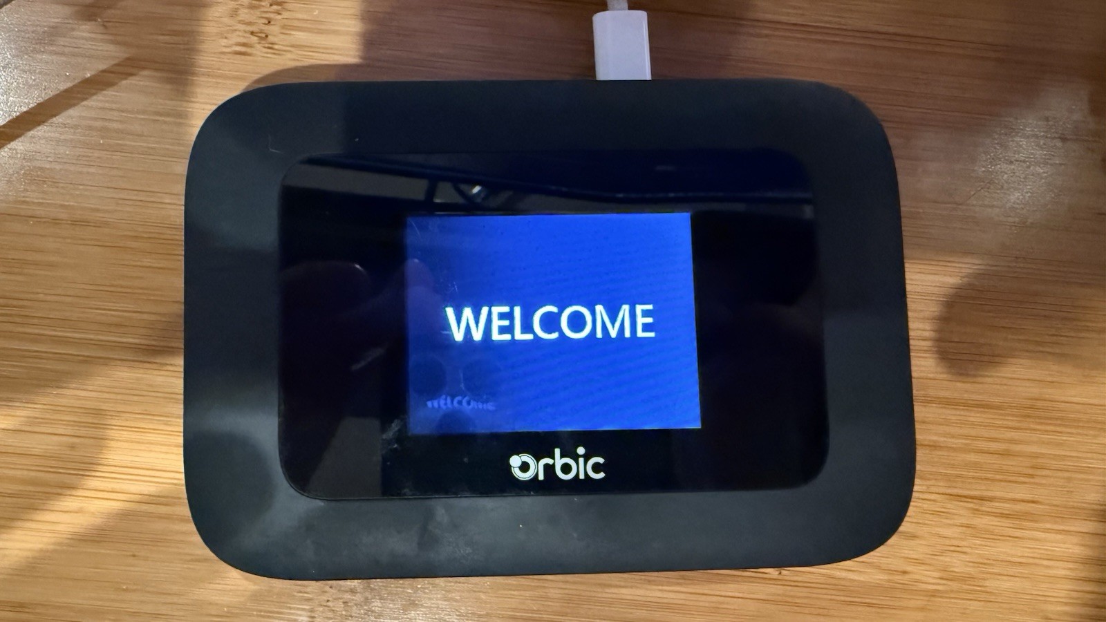 Orbic Speed 5G UW R500L5 Verizon Mobile Hotspot Wi-Fi 6 Ethernet Black