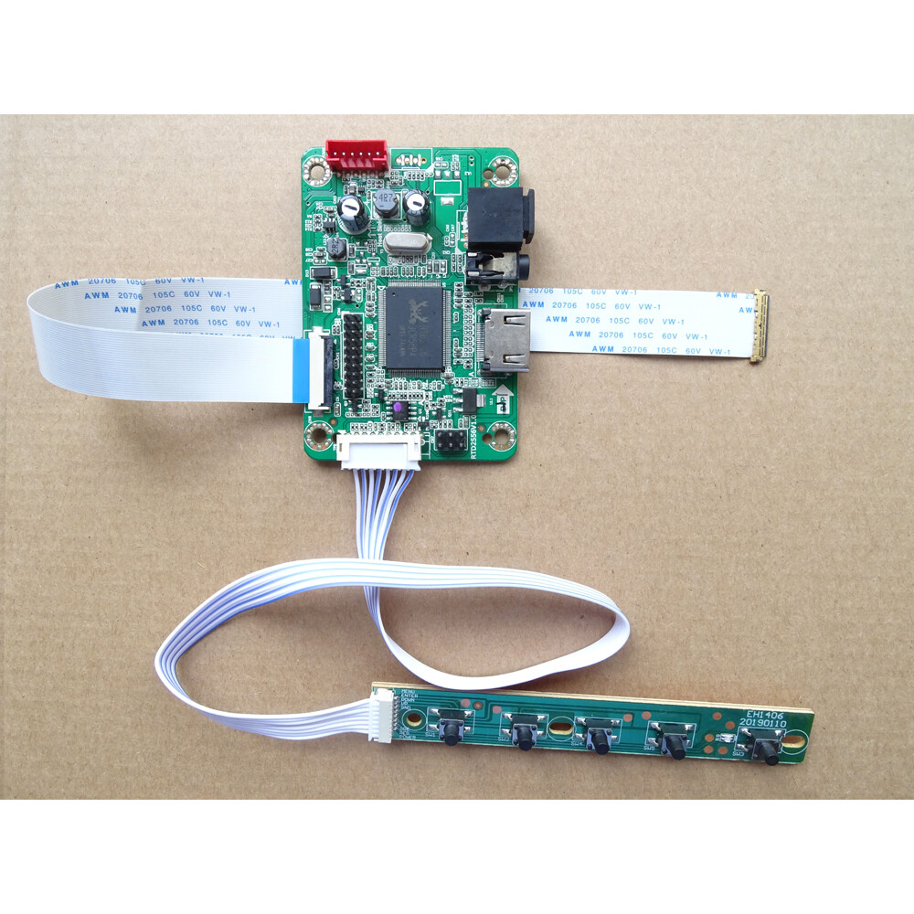 HDMI LCD LED EDP mini Controller Board kit For B156XTN04.5/6 1366X768 Screen