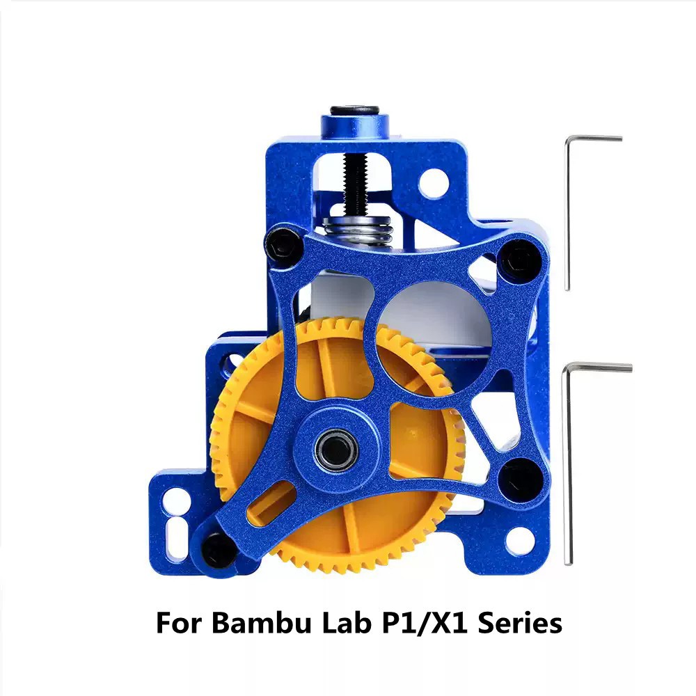 CNC Metal Extruder Unit For Bambu lab P1/X1 Series Hardened Steel Extruder