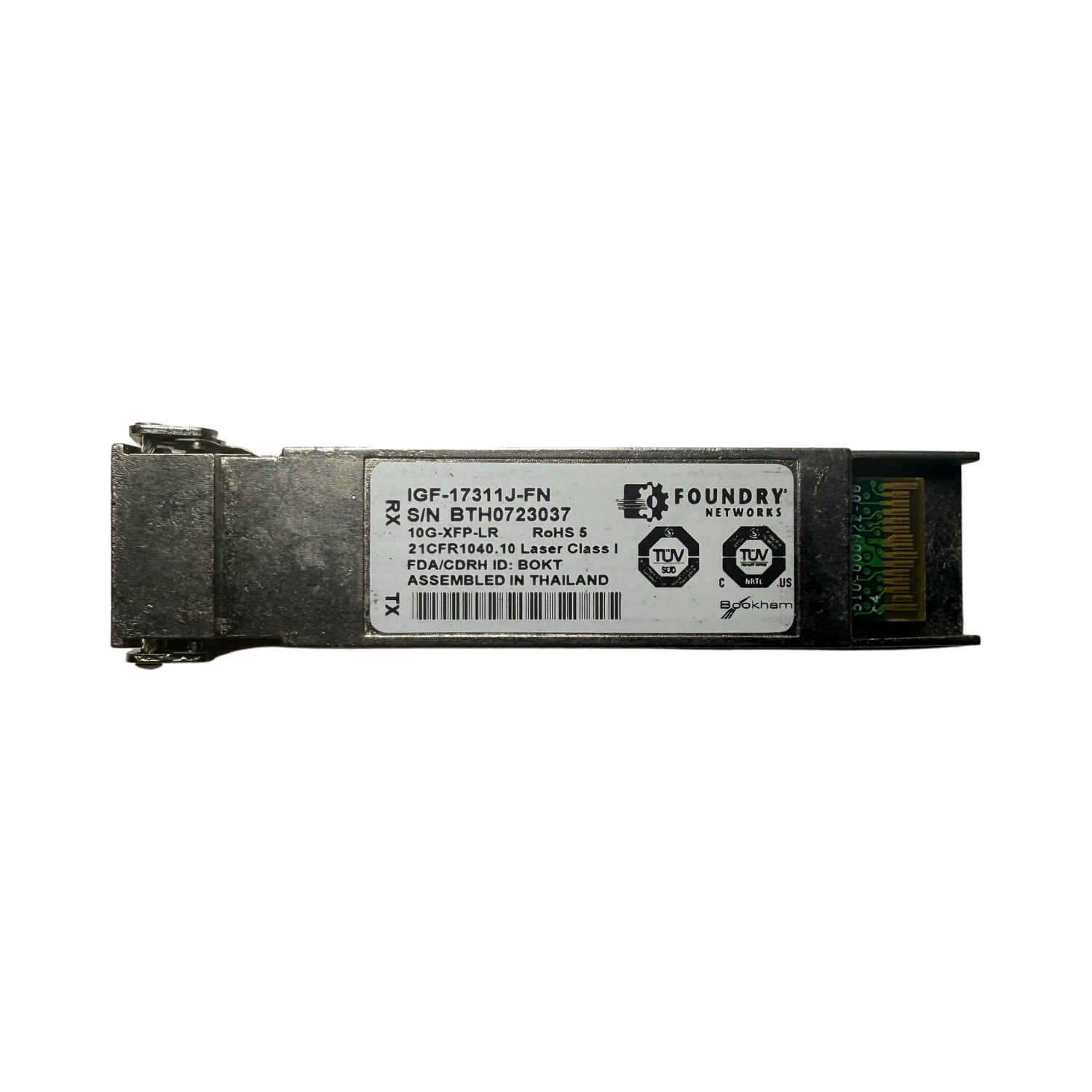 Foundry Networks IGF-17311J-FN 10 Gigabit Transceiver Module XFP LR 1310nm