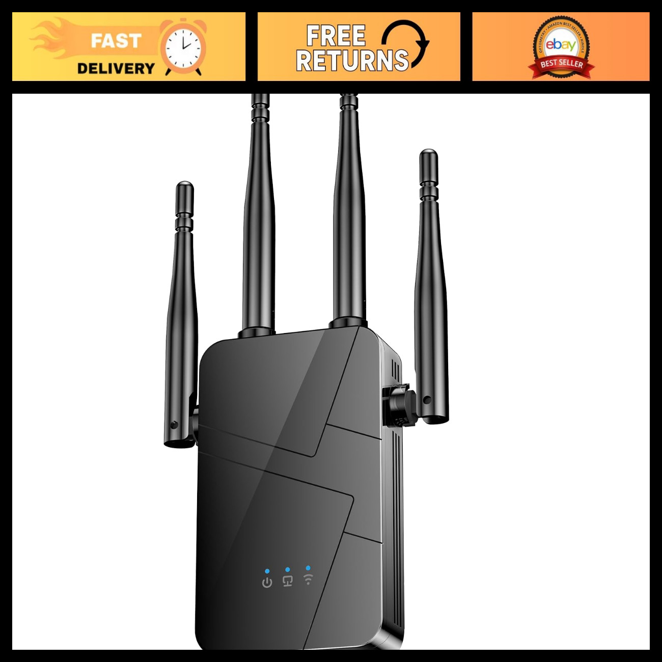 2026 High-Speed WiFi Extender for Home - Boost Signal & Eliminate Dead Zones